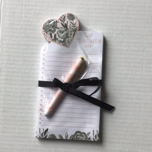 5 Teacher Gifts Tote,Journal, Sheets, 2 Pads - Picture 5 of 6